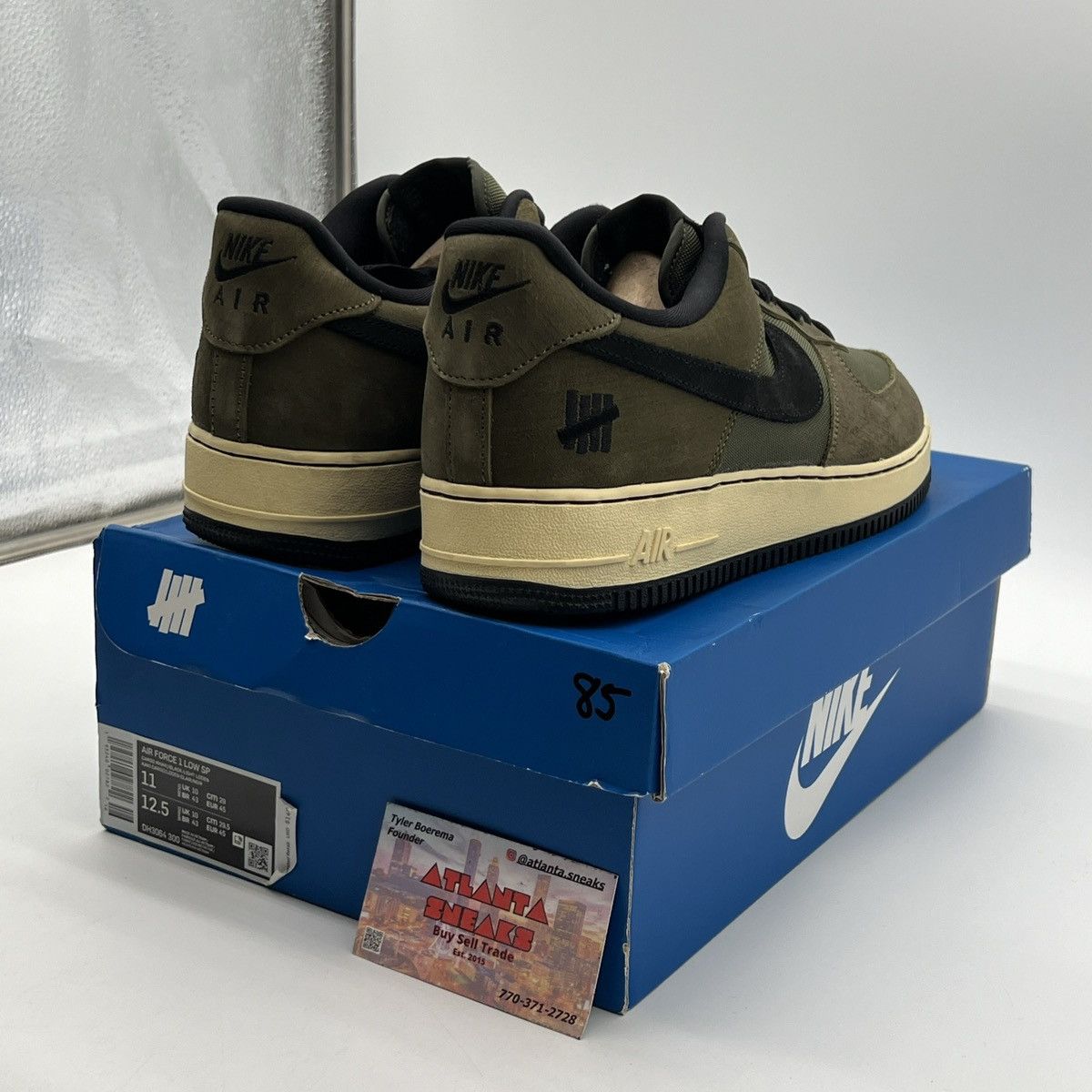 Nike Undefeated x Air Force 1 low ballistic Size US 11 / EU 44 - 5 Thumbnail