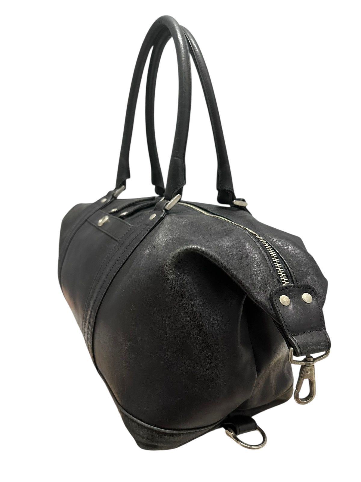 MasterPiece 🇯🇵 Masterpiece Japan Horse Leather Overnight Bag Duffle Bag Size ONE SIZE - 5 Thumbnail