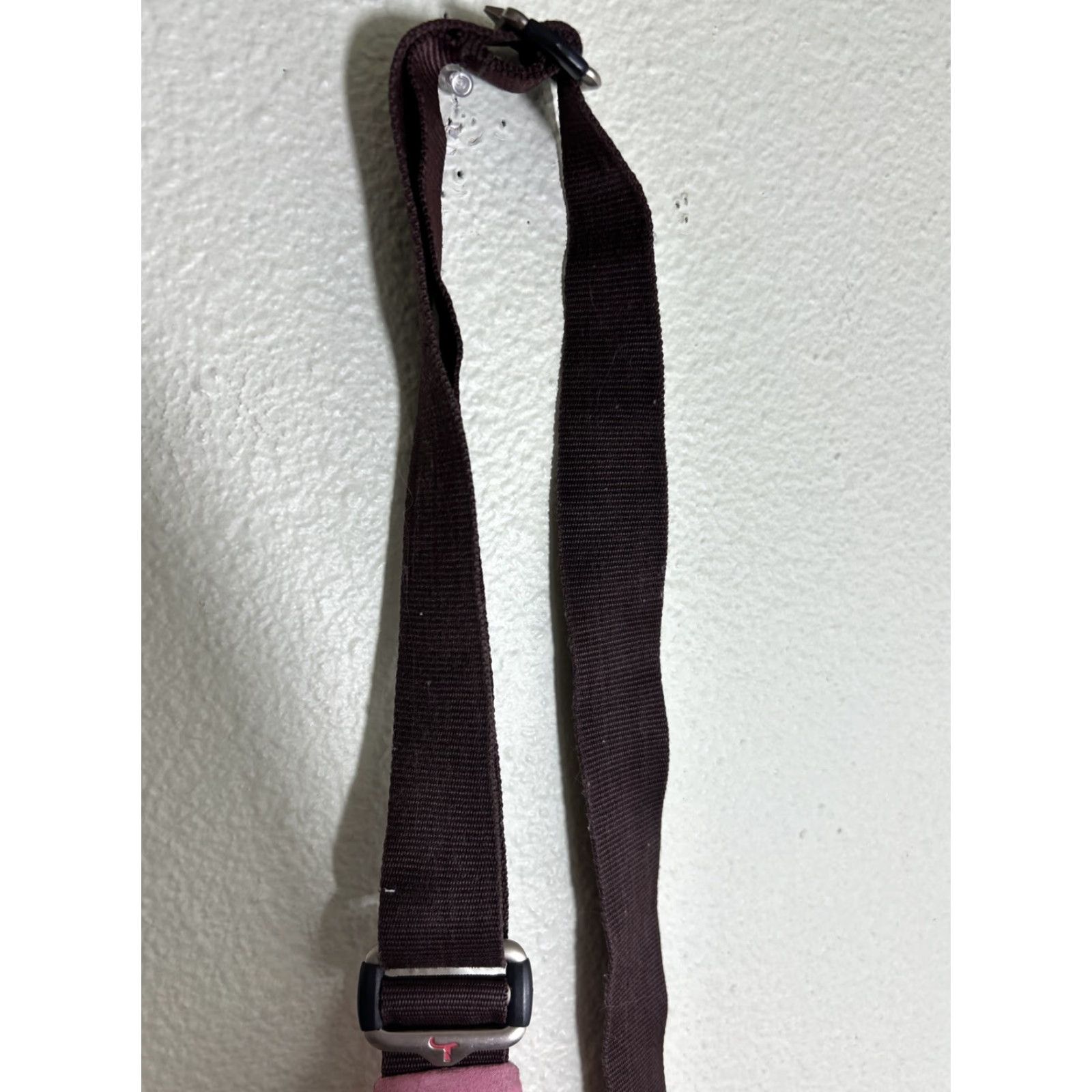 Vintage Travelon Pink Suede Crossbody Purse Bag Organizer Travel Hands Up Womens Small Size ONE SIZE - 4 Thumbnail