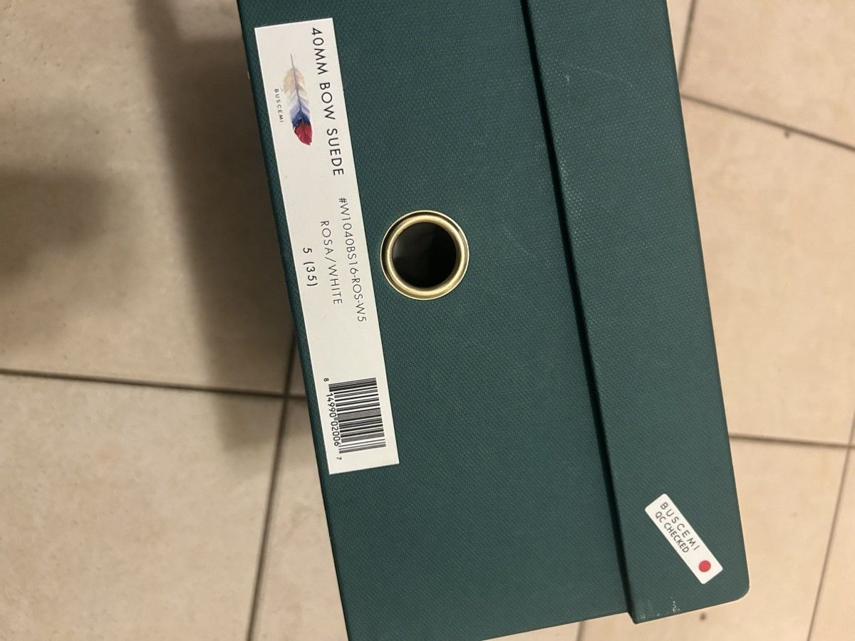Buscemi BUSCEMI SZ 5 IMPOSSIBLE TO FIND!! Size US 5 / IT 35 - 8 Thumbnail