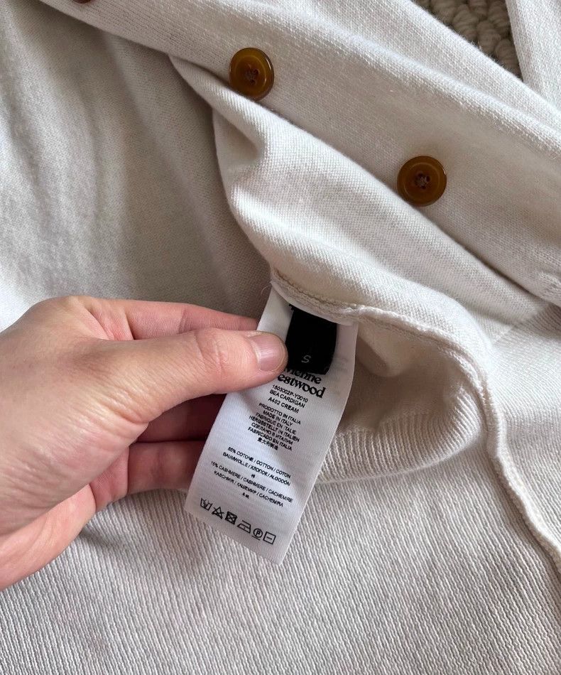 Vivienne Westwood Vivienne Westwood White cardigan Size S / US 4 / IT 40 - 4 Thumbnail