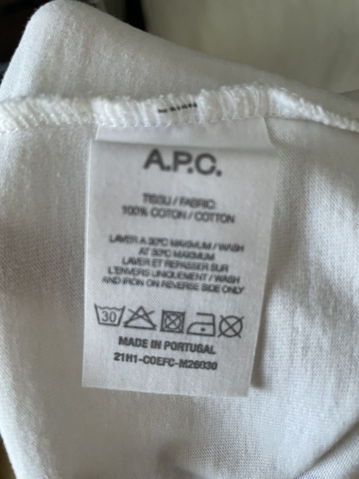 A.P.C. A.P.C. T shirt Size US M / EU 48-50 / 2 - 4 Thumbnail