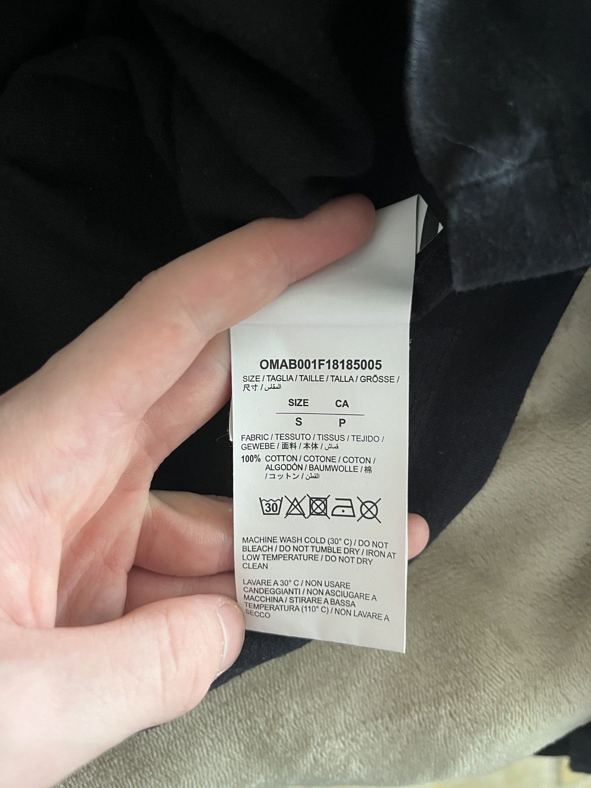 Off-White Off white long sleeve tshirt Size US S / EU 44-46 / 1 - 6 Thumbnail
