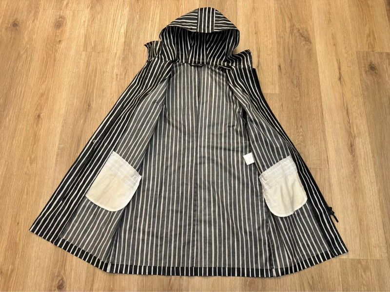 Marimekko Marimekko Striped Rain Coat Waterproof Vintage Jacket XS Size XS / US 0-2 / IT 36-38 - 3 Thumbnail