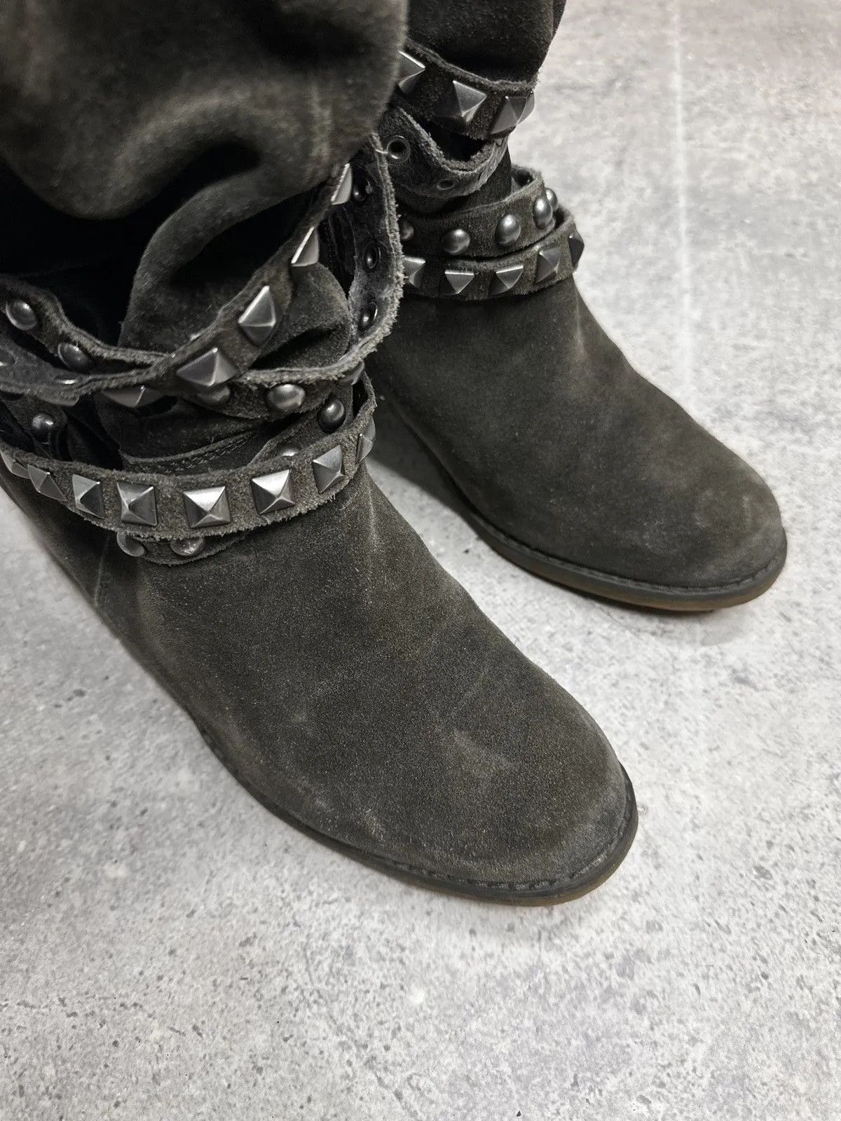 A.S.98 Real Leather Hight Heels Boots Avantgarde Y2K Size US 9 / IT 39 - 13 Thumbnail
