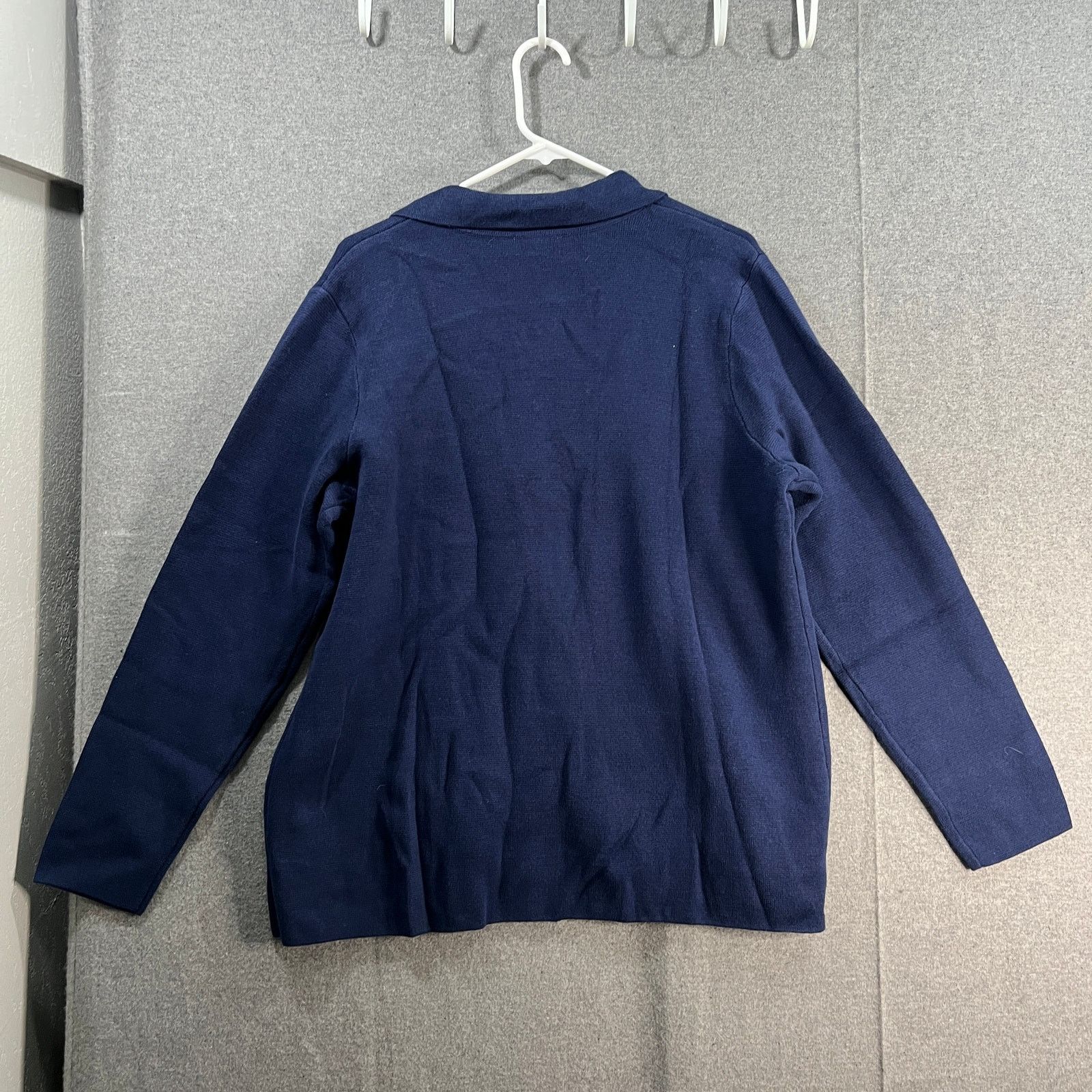 Other Joan Rivers Milano Knit Sweater Blazer Peacoat Size Large Size L / US 10 / IT 46 - 2 Thumbnail