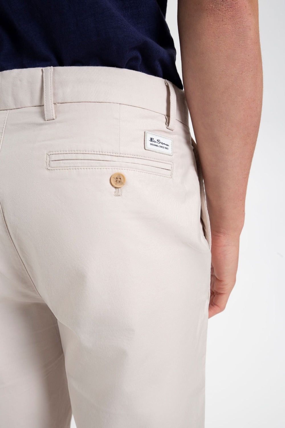 Ben Sherman × Vintage Ben Sherman Everyday Slim Fit Chino Shorts Size US 34 / EU 50 - 10 Thumbnail