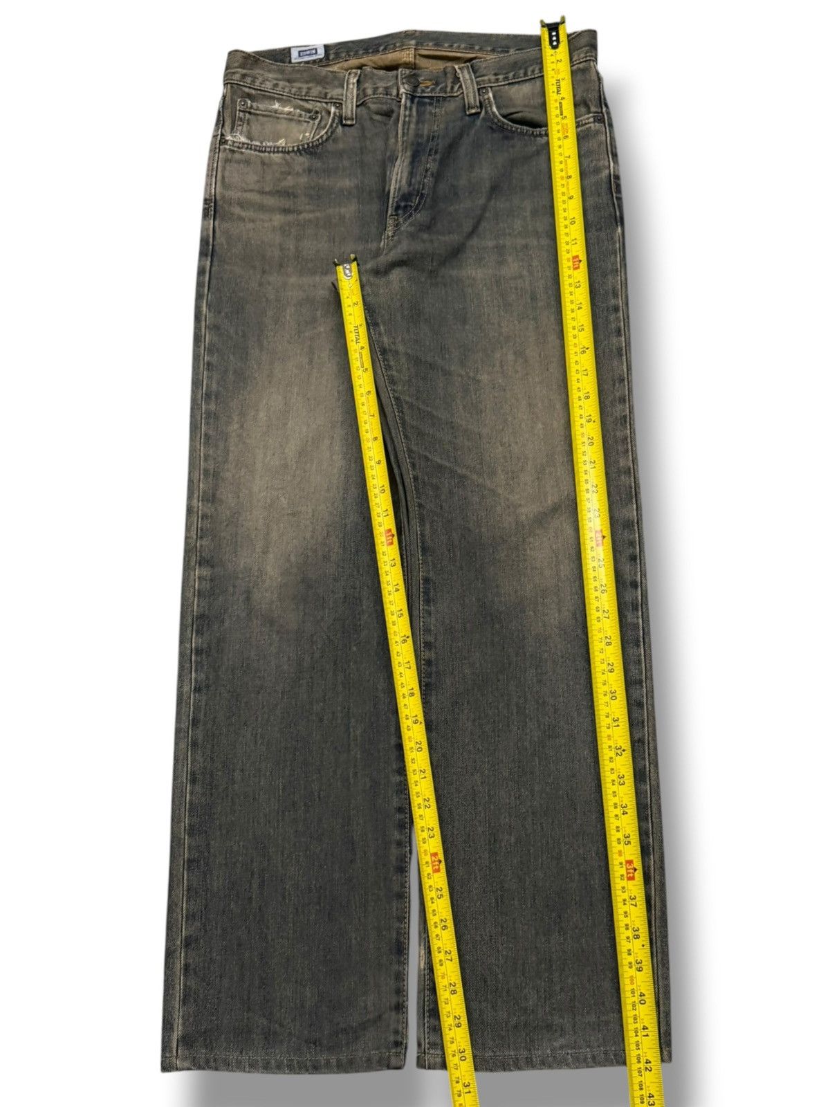 Edwin Vintage EDWIN 403 Japan Denim Jeans | Relaxed Straight | W34 Size US 34 / EU 50 - 16 Thumbnail