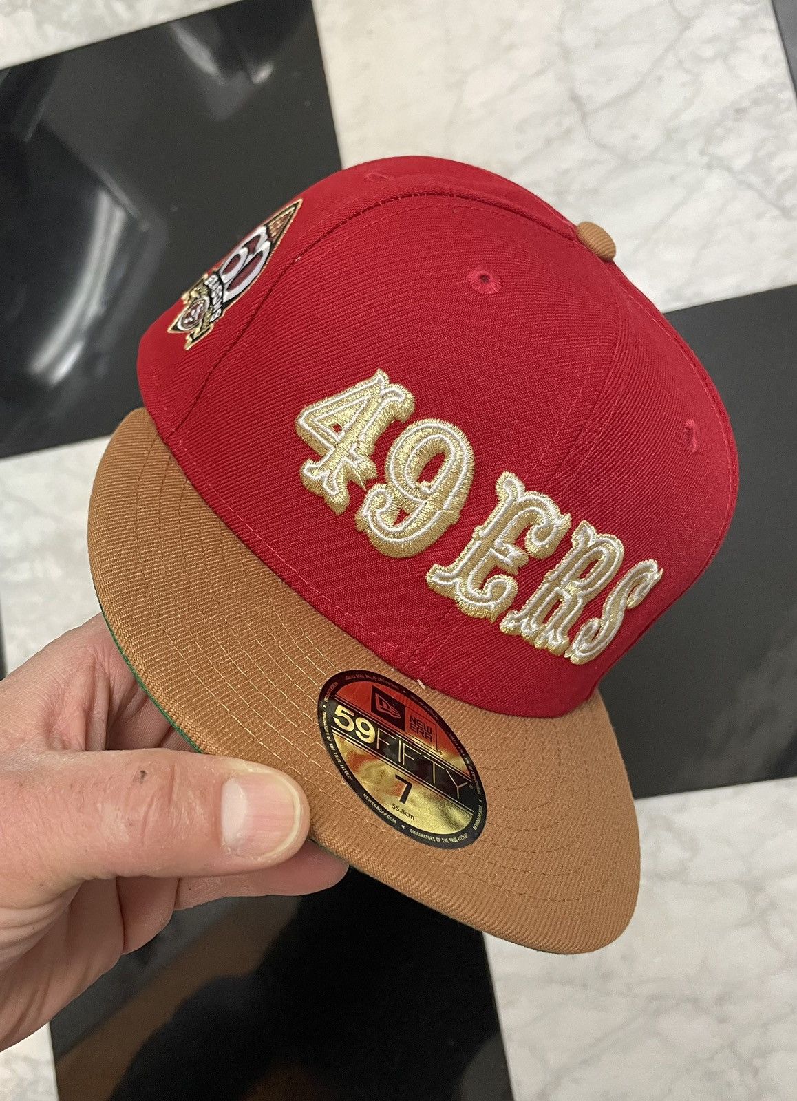 New Era 49ers fitted hat size 7 Size ONE SIZE - 1 Thumbnail