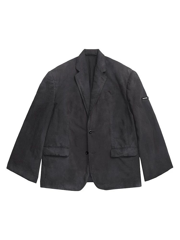 Balenciaga Minimal Cargo Tailored Jacket Size US L / EU 52-54 / 3 - 1 Thumbnail