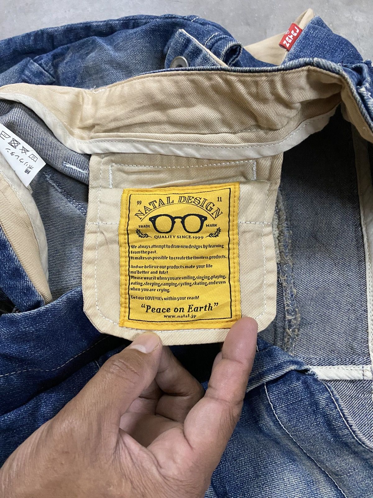 Japanese Brand Japanese Natal Design G55 High Rise 3D Pocket @311 Size US 32 / EU 48 - 12 Thumbnail
