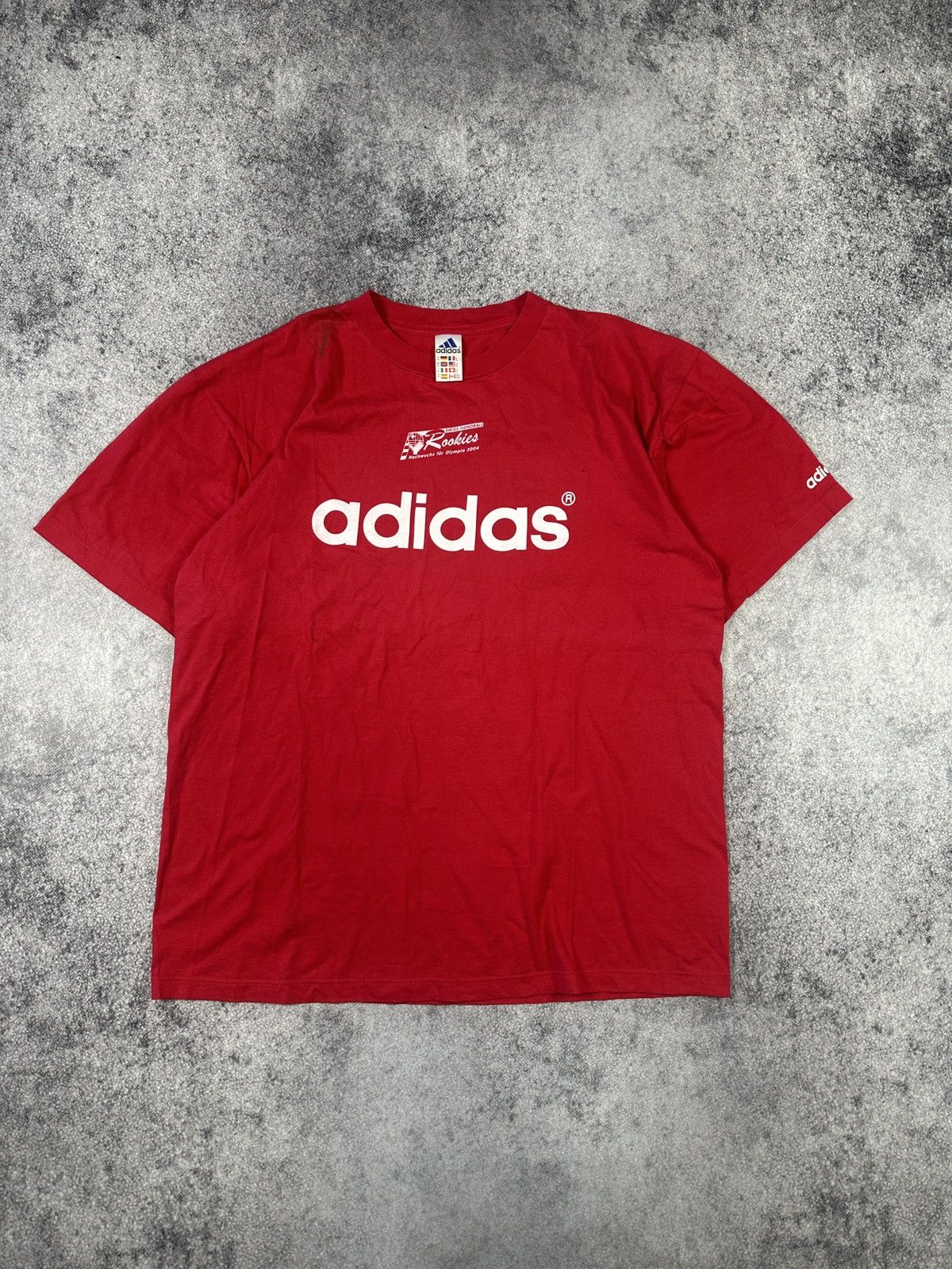 Vintage Vintage Adidas Suisse 2004 Hanball Jersey Blokecore VTg XL Size US XL / EU 56 / 4 - 1 Thumbnail
