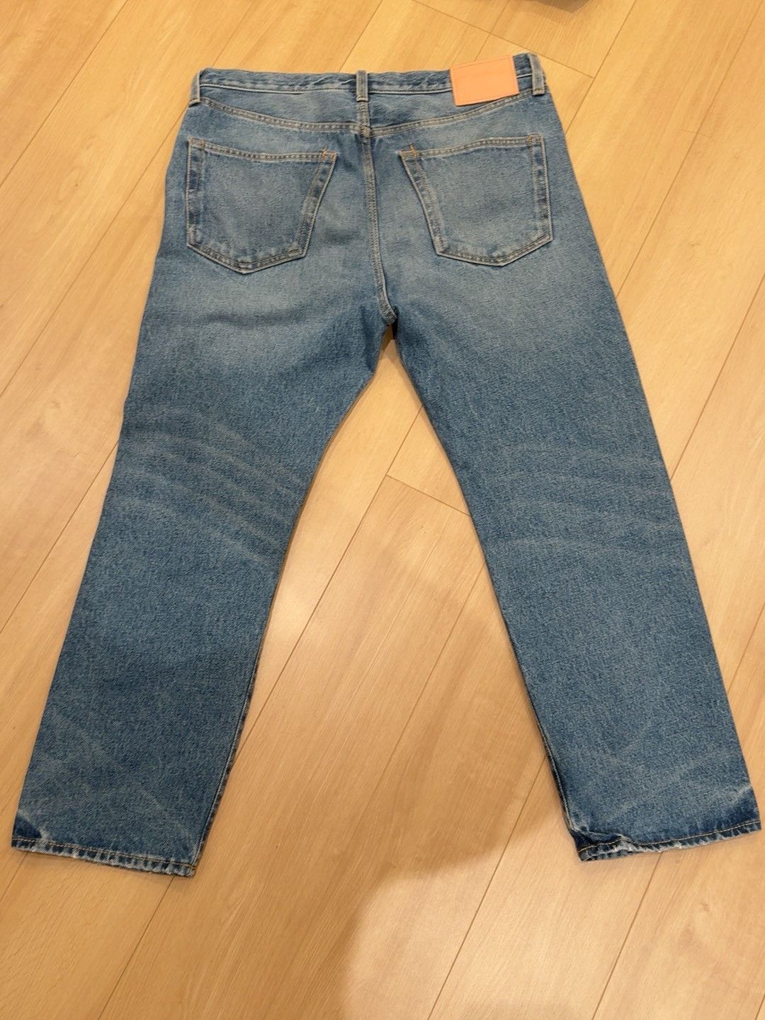 Acne Studios Acne studios Low-rise straight-leg jeans Nextarrow-2412 Size US 31 - 3 Thumbnail