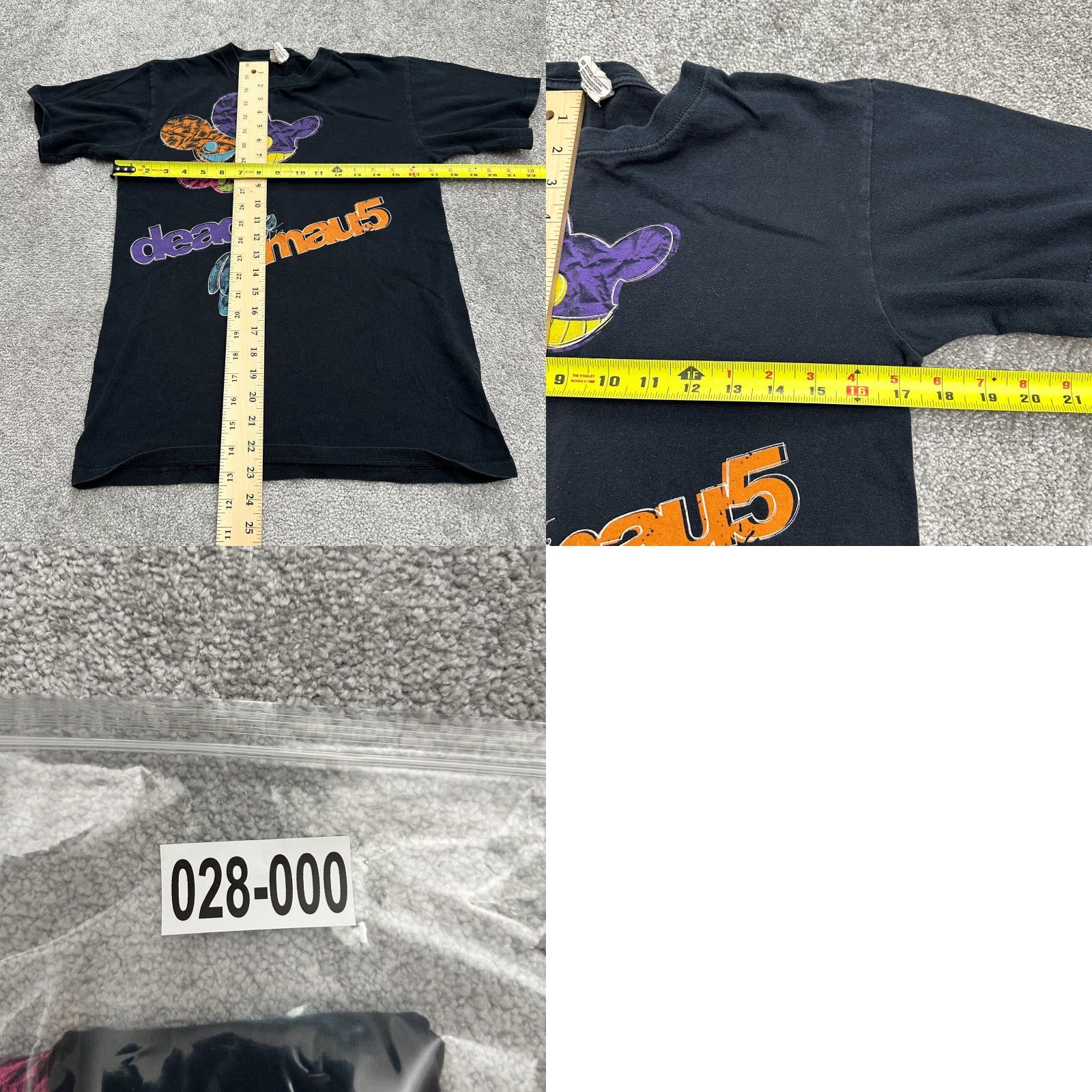Anvil Anvil Graphic T-Shirt Womens Small Black Crew Neck Short Sleeve Dead Mau 5 Tee Size S / US 4 / IT 40 - 8 Thumbnail