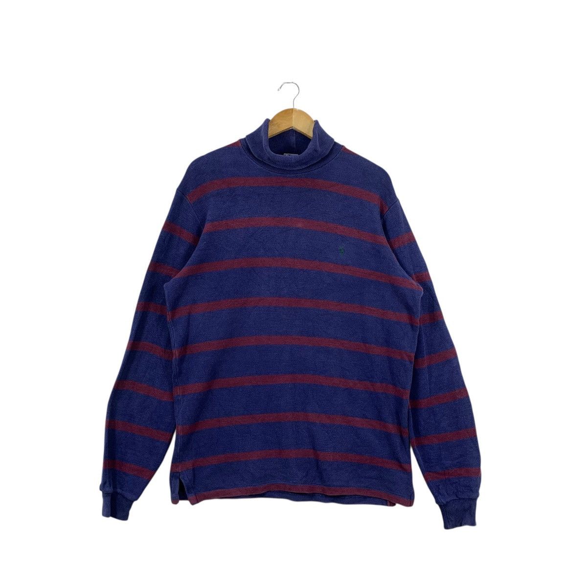 Polo Ralph Lauren Vintage POLO RALPH LAUREN Small Pony Turtleneck Sweatshirt Size US M / EU 48-50 / 2 - 1 Thumbnail