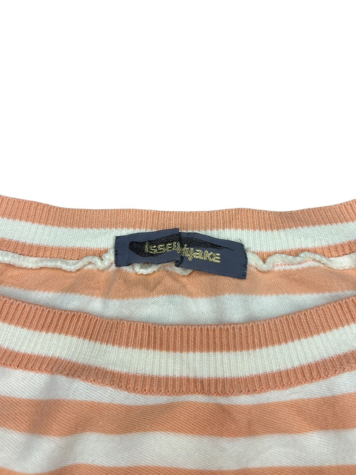 Issey Miyake S/S 86 Cuffed Stripe Dress Size M / US 6-8 / IT 42-44 - 4 Thumbnail