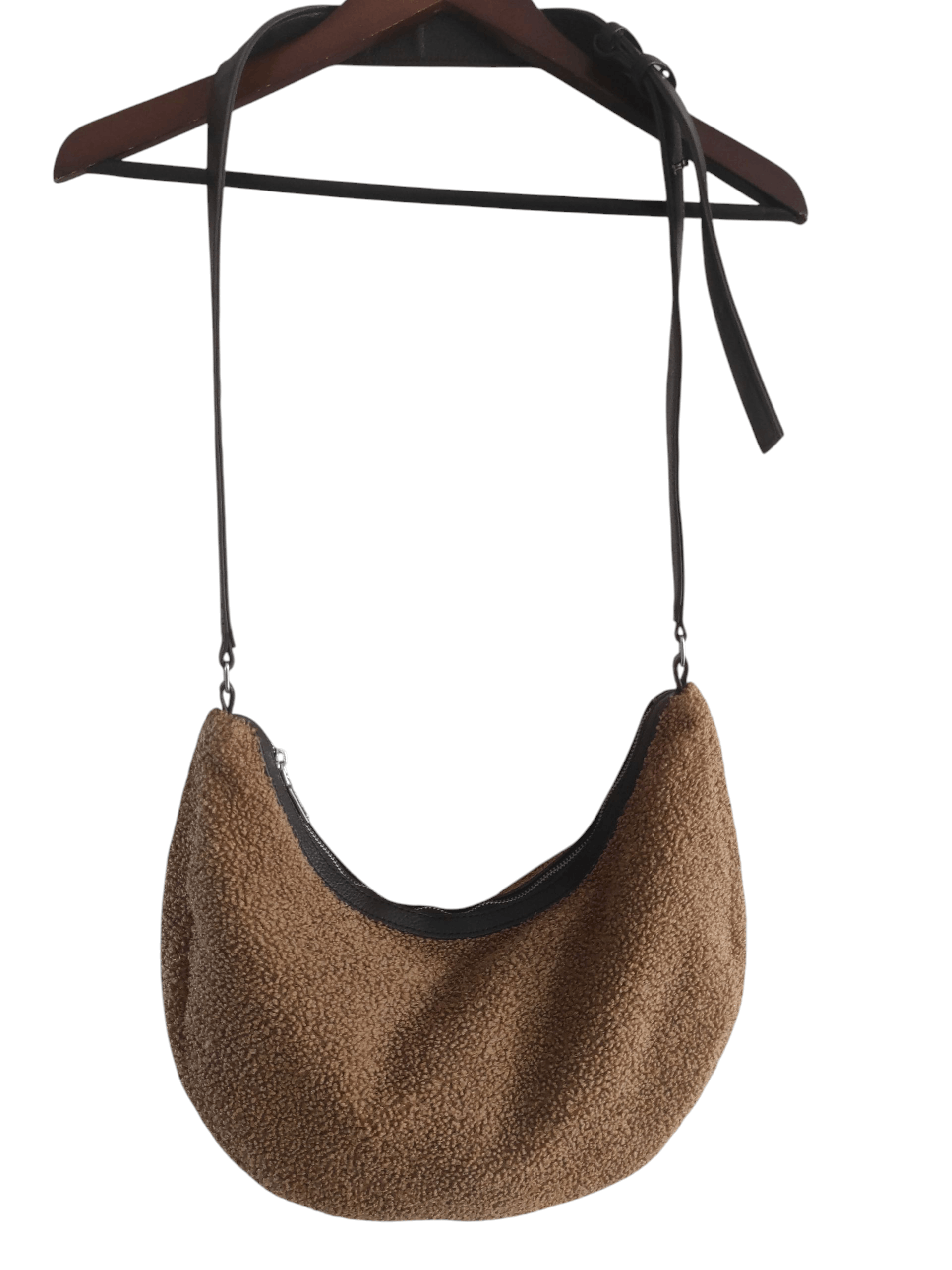 s.Oliver s.Oliver Teddy Plush Crossbody Bag Sandstein Size ONE SIZE - 7 Thumbnail