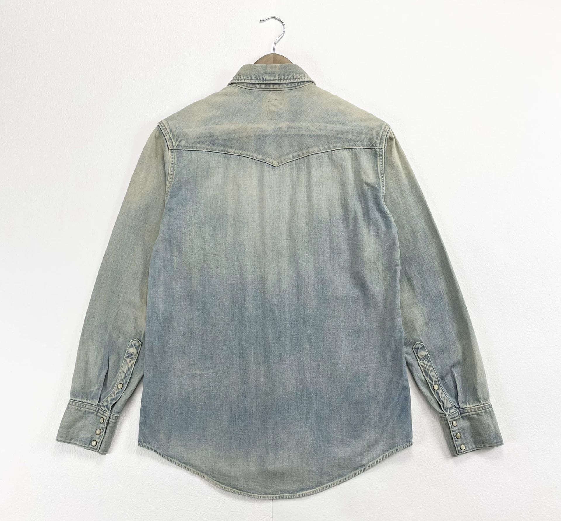 Visvim VISVIM ICT Social Sculpture Denim Shirt Size US S / EU 44-46 / 1 - 3 Thumbnail