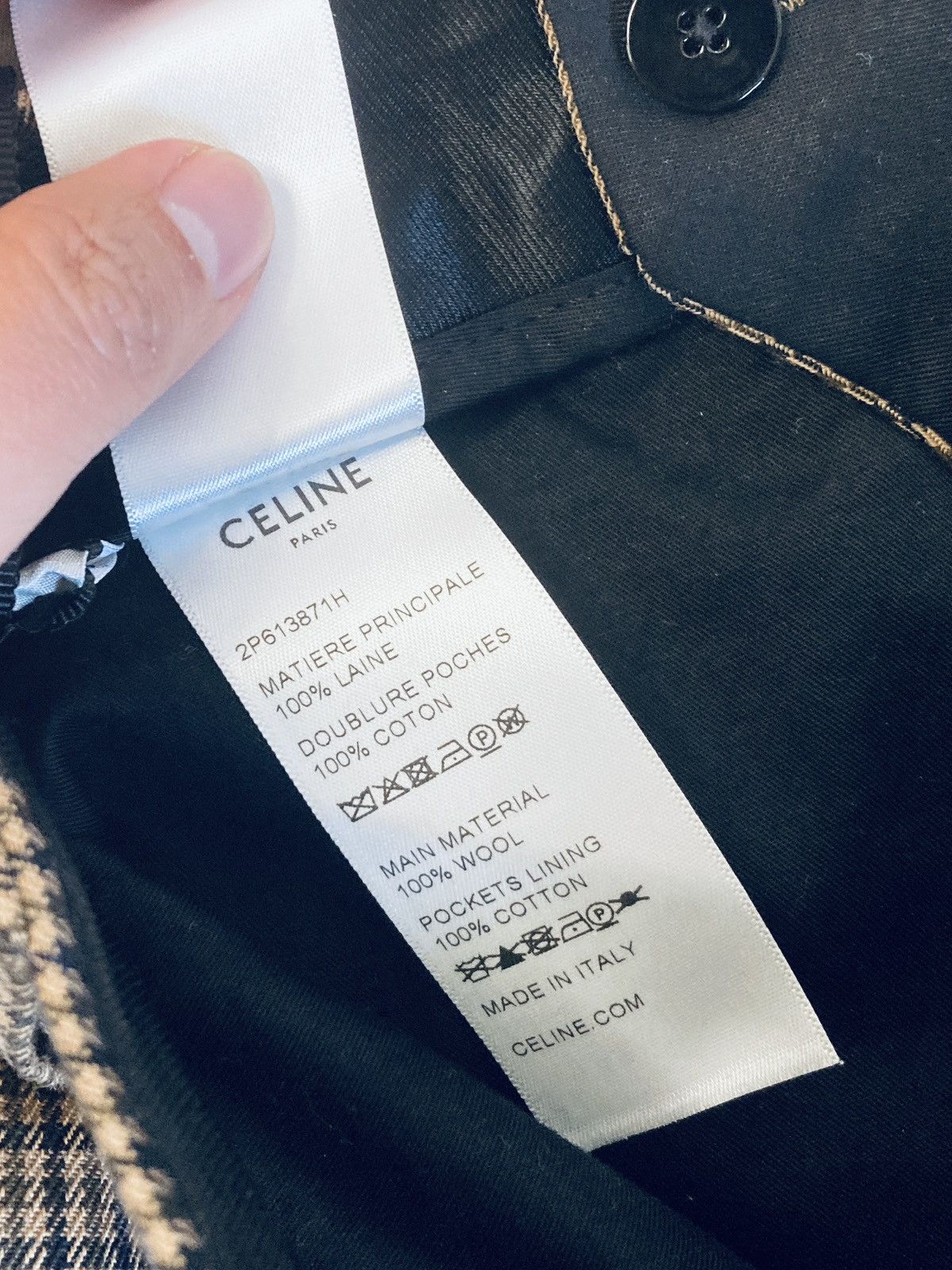 Celine CELINE BY HEDI SLIMANE 22SS COSMIC CRUISER FLARED TROUSERS Size 44R - 7 Thumbnail