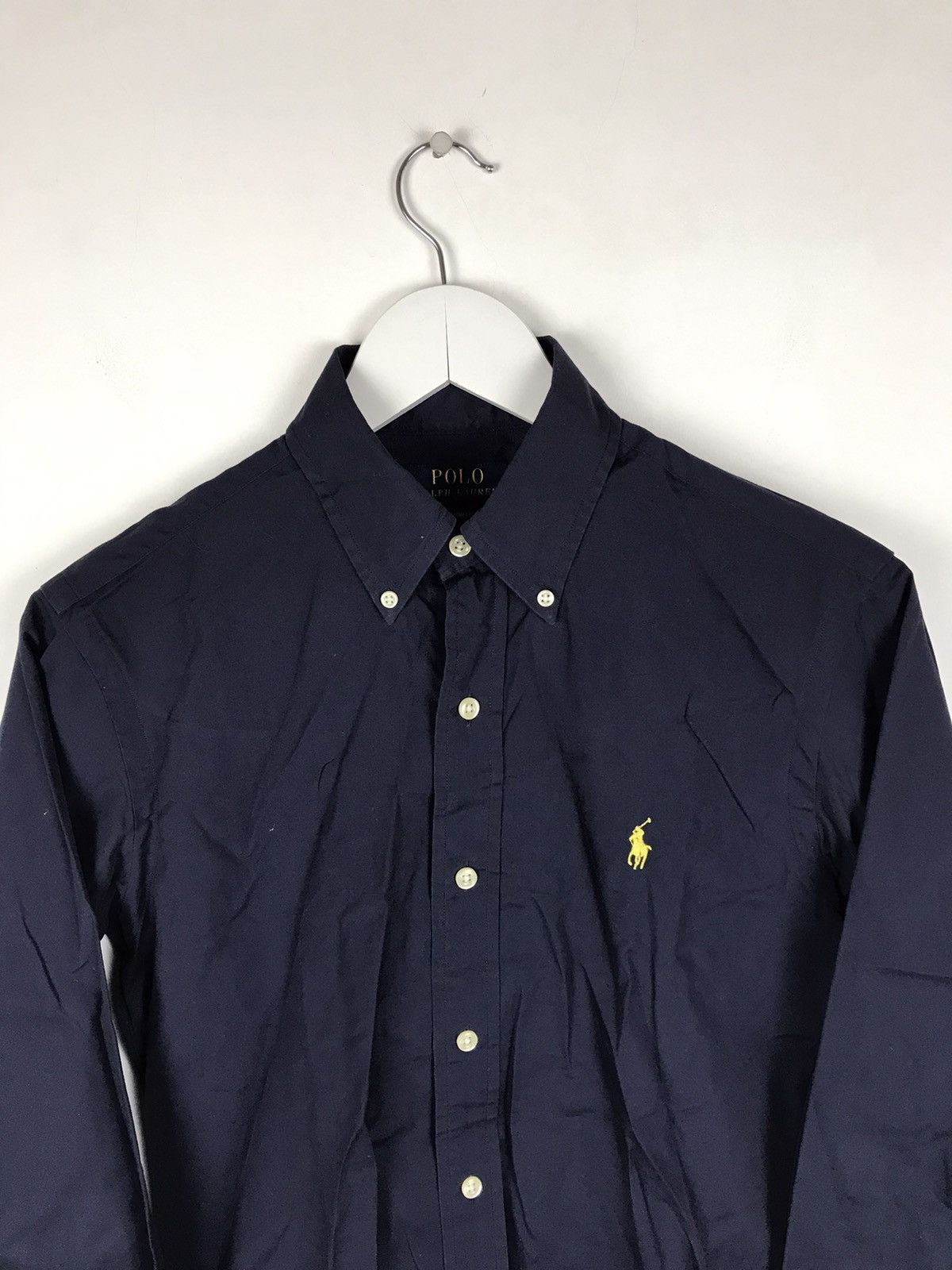 Polo Ralph Lauren Men’s S/46,Polo Ralph Lauren Navy Blue Cotton Shirt,Lux Size US S / EU 44-46 / 1 - 3 Thumbnail
