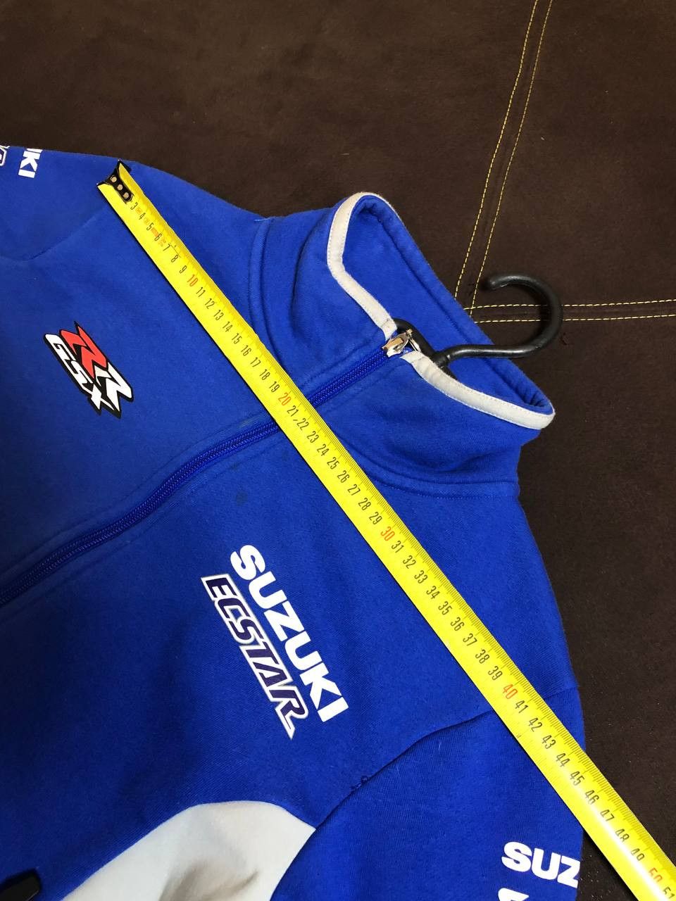 Vintage Vintage Suzuki Motorcycle Racing Track sweatshirt full zip Size US M / EU 48-50 / 2 - 13 Thumbnail