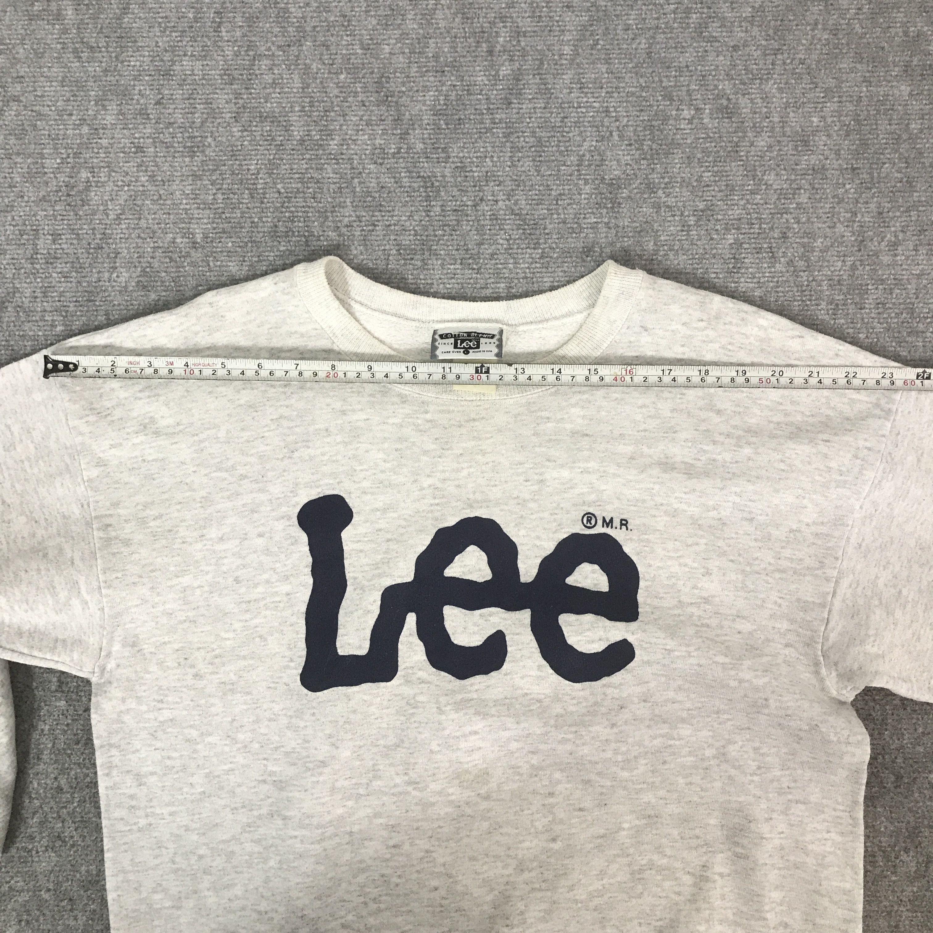 Lee vintage Lee Big Logo Sweatshirt K61B4 Size US L / EU 52-54 / 3 - 5 Thumbnail