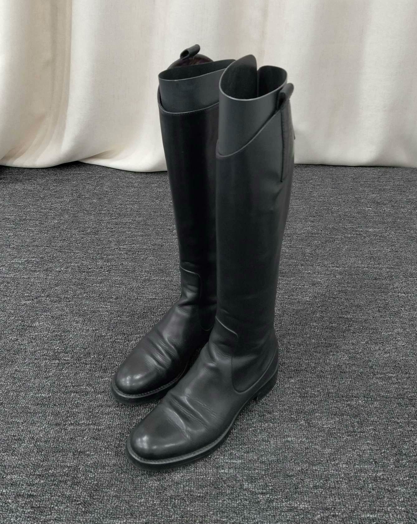 Gucci Gucci Black Knee-High Boots Size 36 Size US 5 / IT 35 - 1 Thumbnail