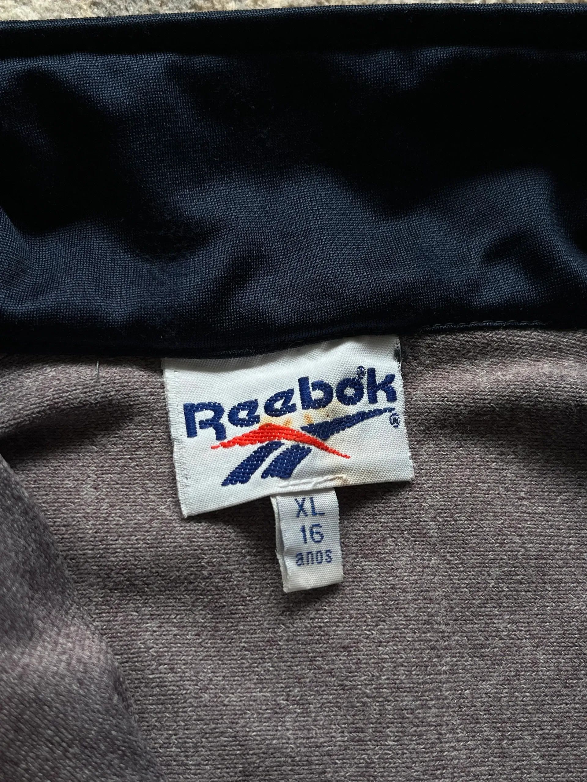 Reebok OG Reebok Sz XL 16 = M Track Jacket Embroidered Logo 90s Size US M / EU 48-50 / 2 - 5 Thumbnail