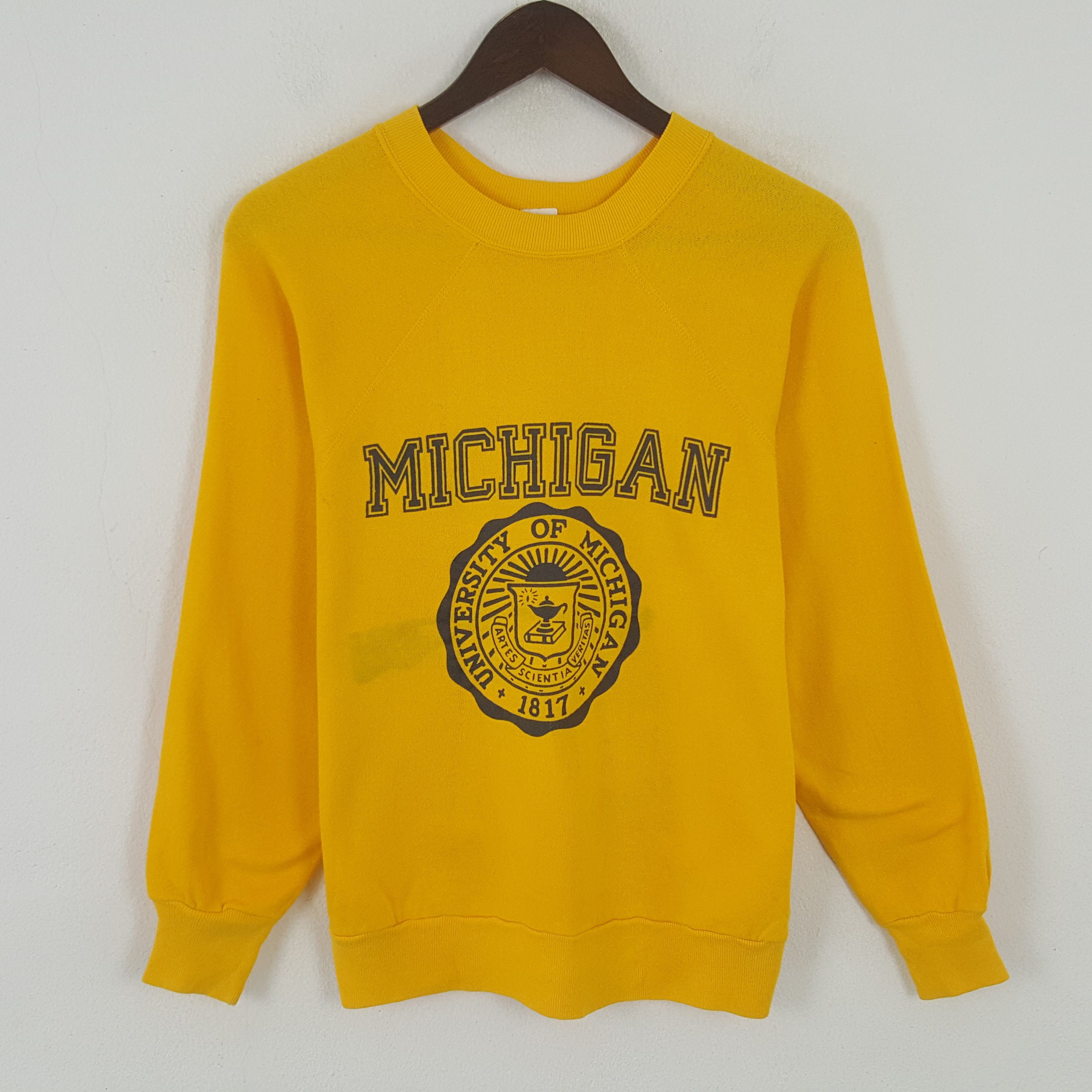 Vintage Vintage University of Michigan Sweatshirt Size US S / EU 44-46 / 1 - 1 Thumbnail