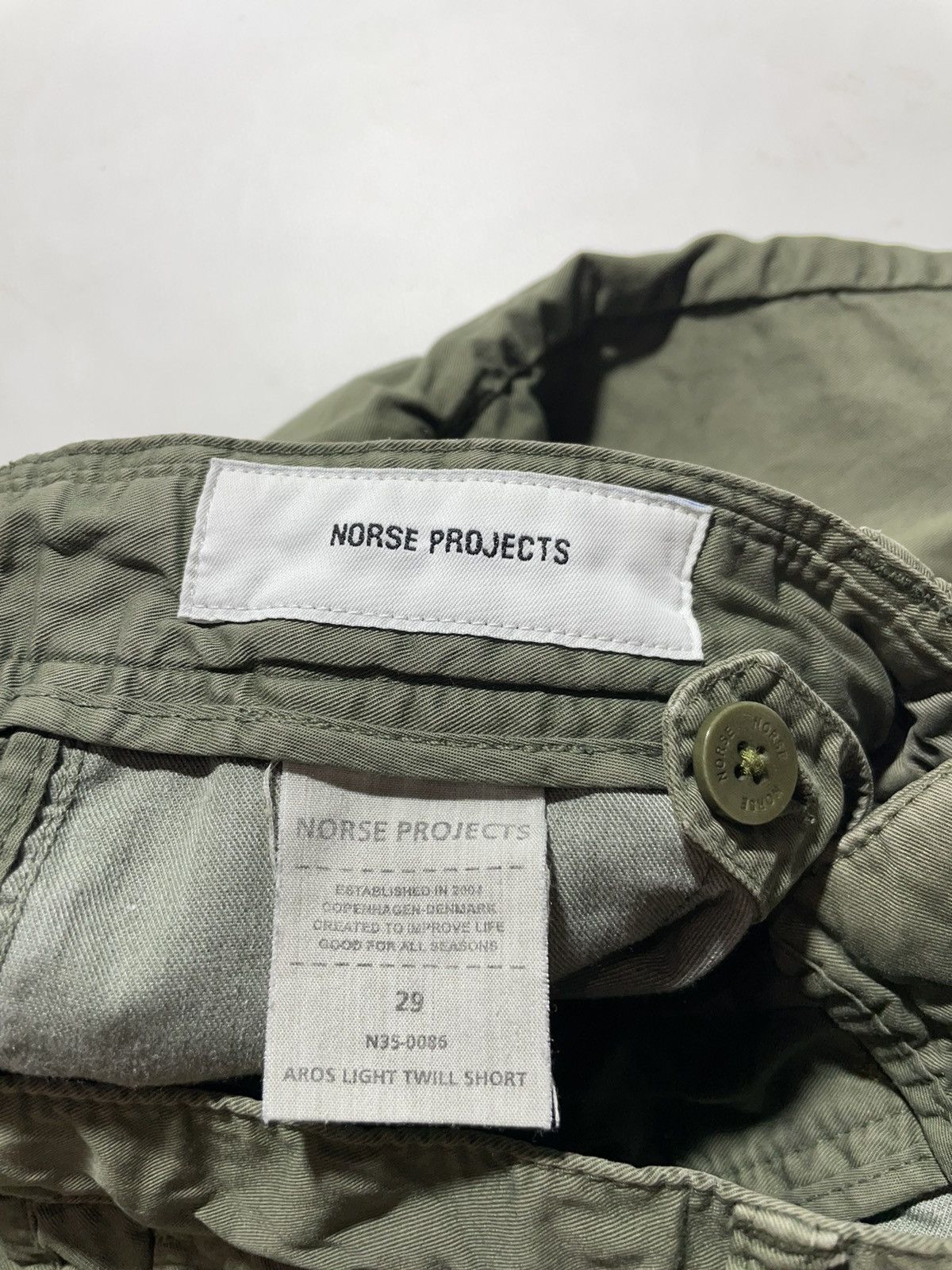 Norse Projects Norse Projects Aros Light Twill Shorts Size US 29 - 12 Thumbnail