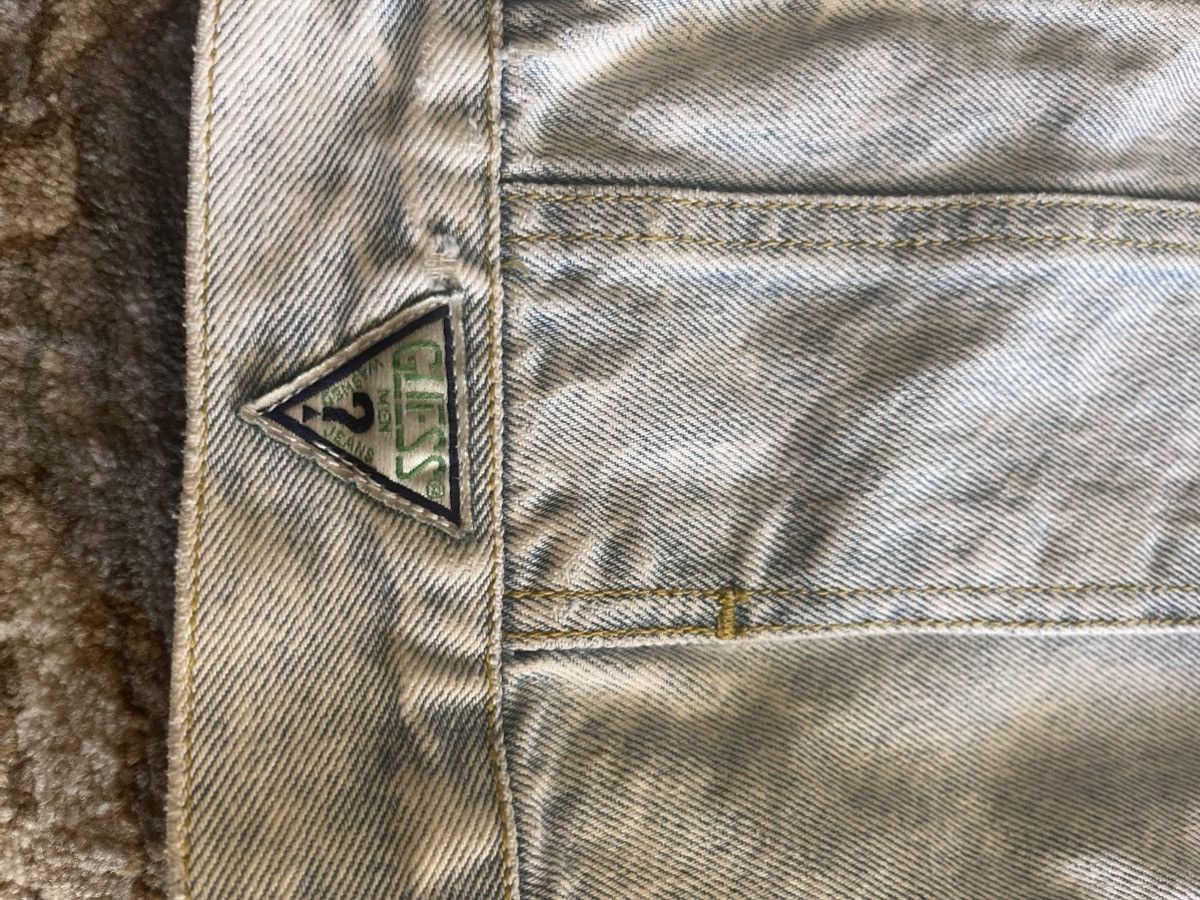 Georges Marciano 90’s MADE IN USA GEORGE MARCIANO LIGHT DENIM JEAN JACKET S Size US S / EU 44-46 / 1 - 8 Thumbnail