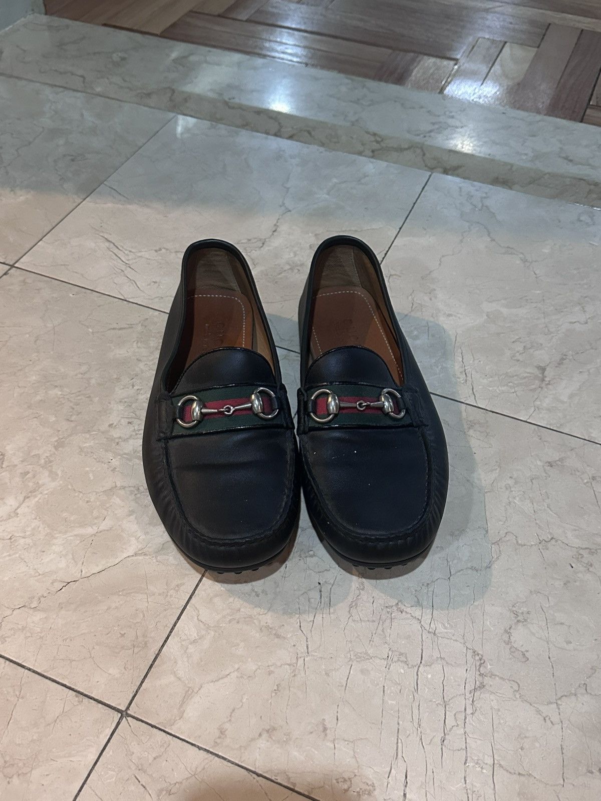 Gucci Gucci Men’s Driver with Horsebit Size US 8.5 / EU 41-42 - 1 Thumbnail