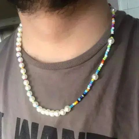 Jewelry Handmade Imitation Pearl Necklace Size ONE SIZE - 3 Thumbnail