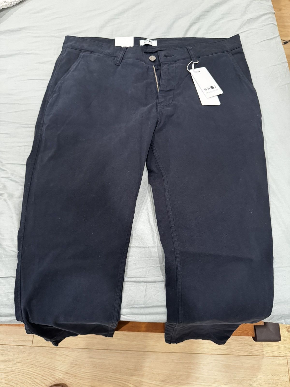 NN07 NN07 Marco 1400 Chinos — Navy — 36x32 — NWT Size US 36 / EU 52 - 1 Thumbnail
