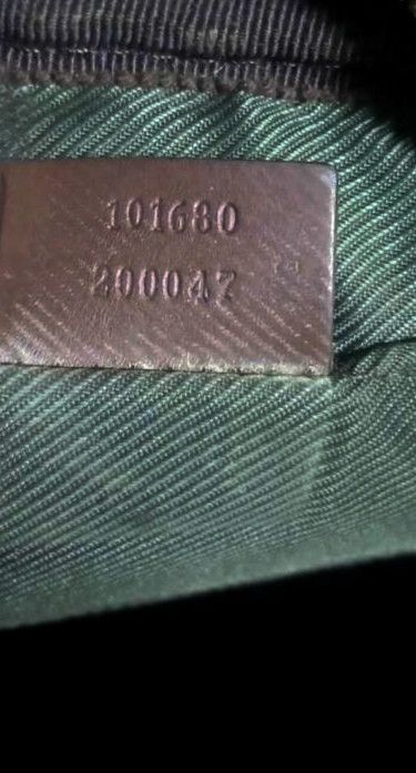 Gucci Gucci Beige/Ebony GG Coated Canvas and Leather Crossbody Bag Size ONE SIZE - 10 Thumbnail