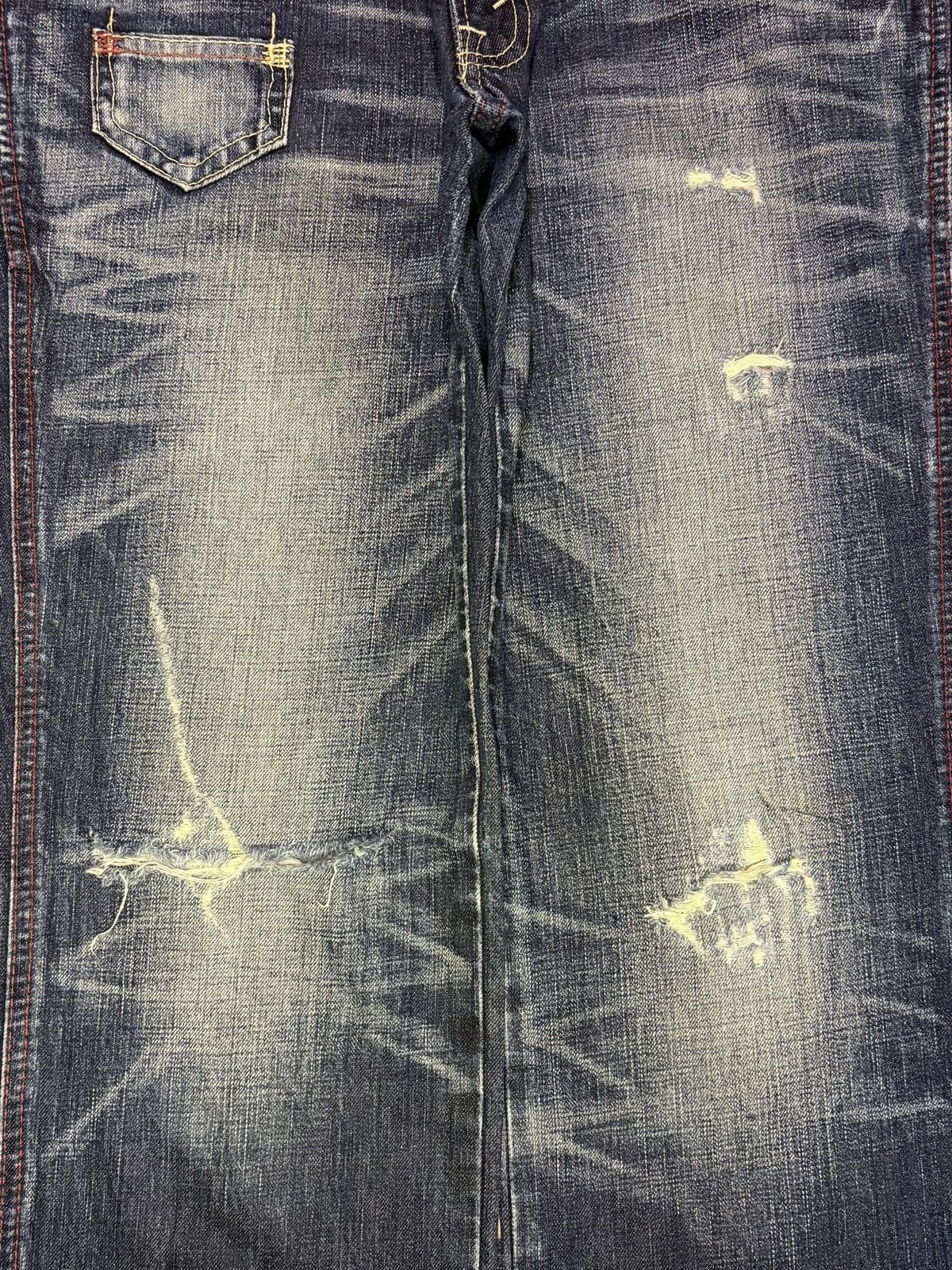 Levi's Vintage 90s Levis Special Edition Distress Loose Jeans Size 33" - 3 Thumbnail