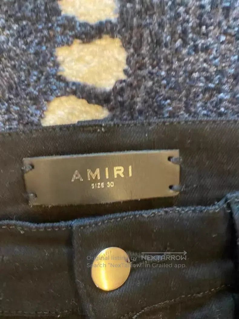 Amiri Amiri jeans Size US 30 / EU 46 - 4 Thumbnail