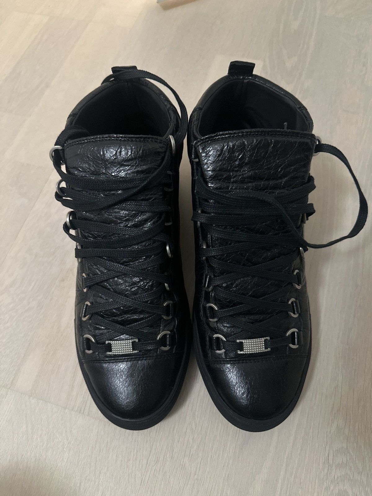 Balenciaga Arena high black sneaker Size US 7 / EU 40 - 3 Thumbnail