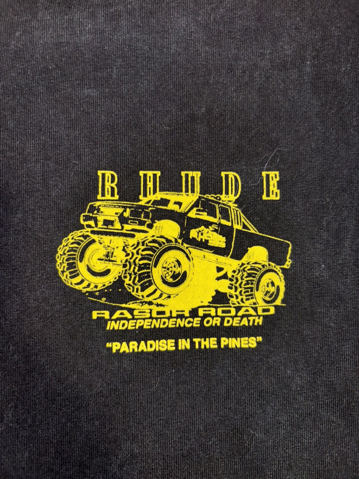 Rhude Rhude Razor Road Tee Size US L / EU 52-54 / 3 - 3 Thumbnail