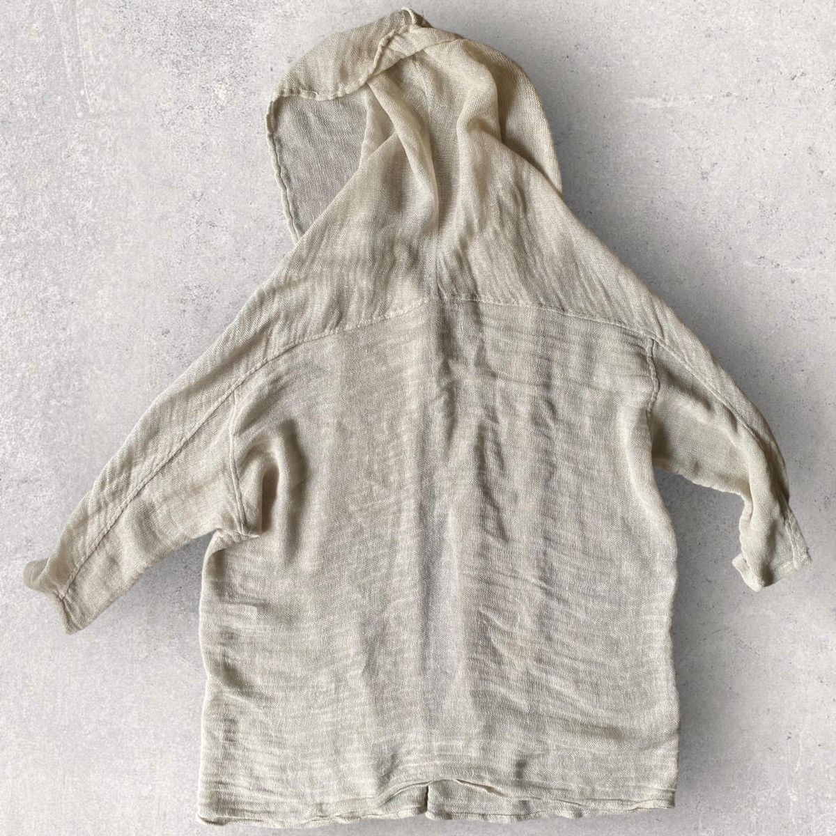 Yohji Yamamoto Y’s Linen Blend Oversized Hoodie Size M / US 6-8 / IT 42-44 - 5 Thumbnail