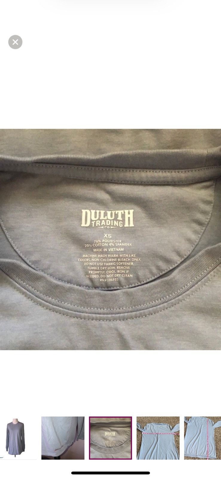 Duluth Trading Company Duluth trading co XS no fly zone tshirt Size XS / US 0-2 / IT 36-38 - 3 Thumbnail