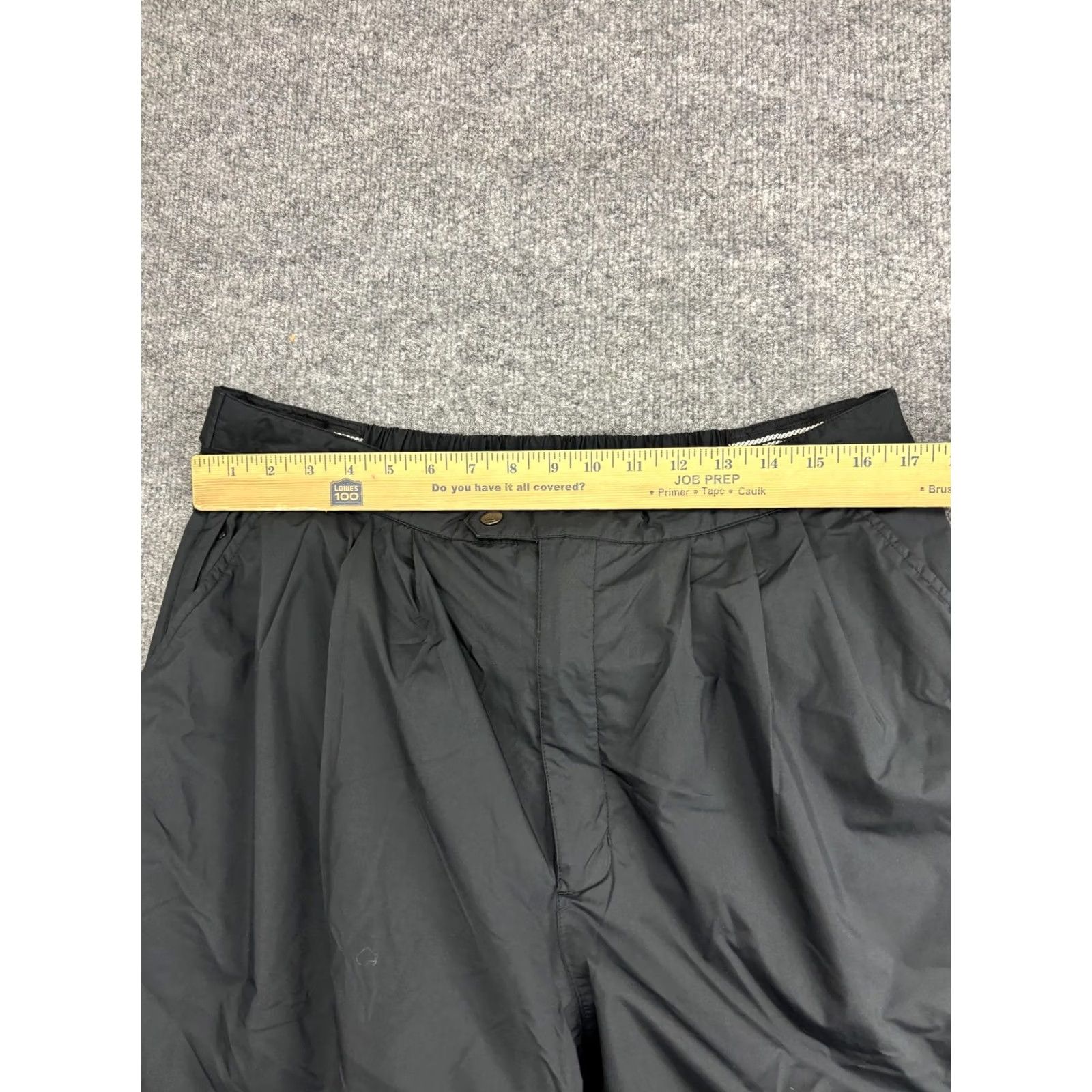 Footjoy FootJoy DryJoys Waterproof Rain Pants Mens XL Black Convertible Zip-Off Leg Golf Pants Size US 36 / EU 52 - 3 Thumbnail