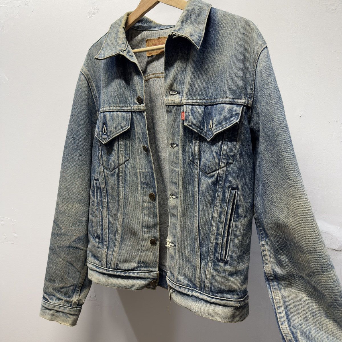 Levi's 80s Levi's Faded Distressed Jacket ERD Grunge Hedi Chrome Size US L / EU 52-54 / 3 - 2 Thumbnail