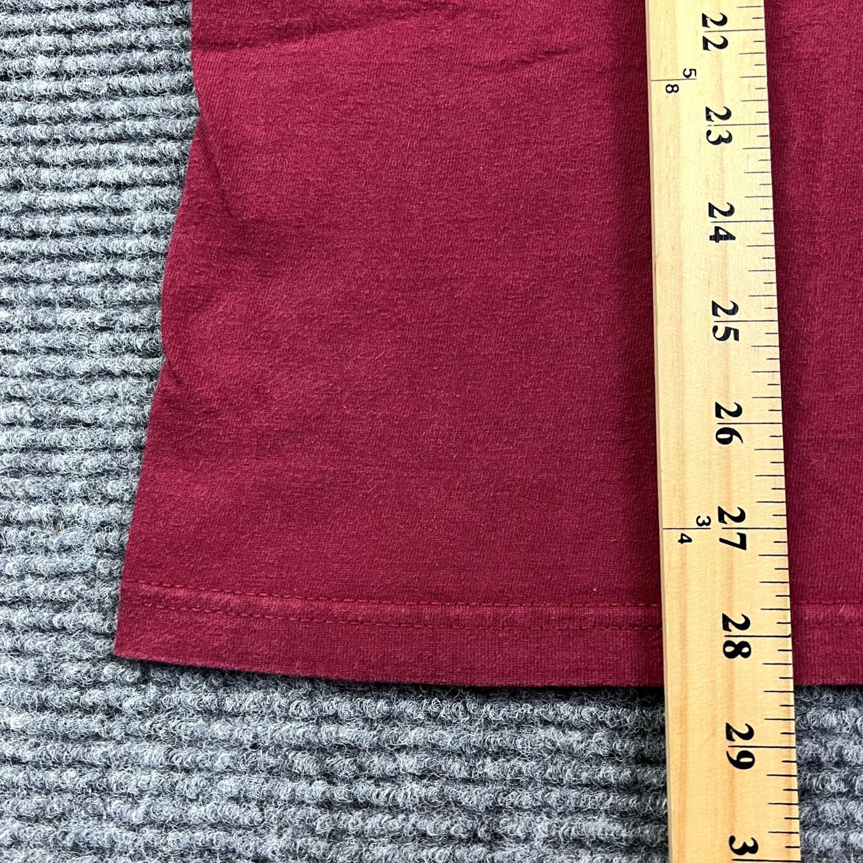 Hanes VINTAGE? No. (Skip) Adult Large Short Sleeve Graphic T Shirt Country Western Line Dancing JG2 Hanes Men's Cotton Red US-Size L Crew Neck Size US L / EU 52-54 / 3 - 5 Thumbnail