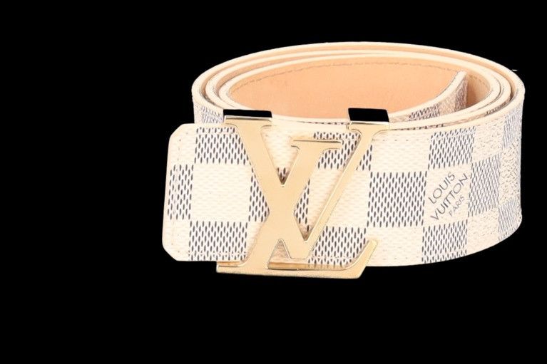 Louis Vuitton LOUIS VUITTON Damier Azur Centurion LV Initial Belt M9609V Size ONE SIZE - 2 Thumbnail