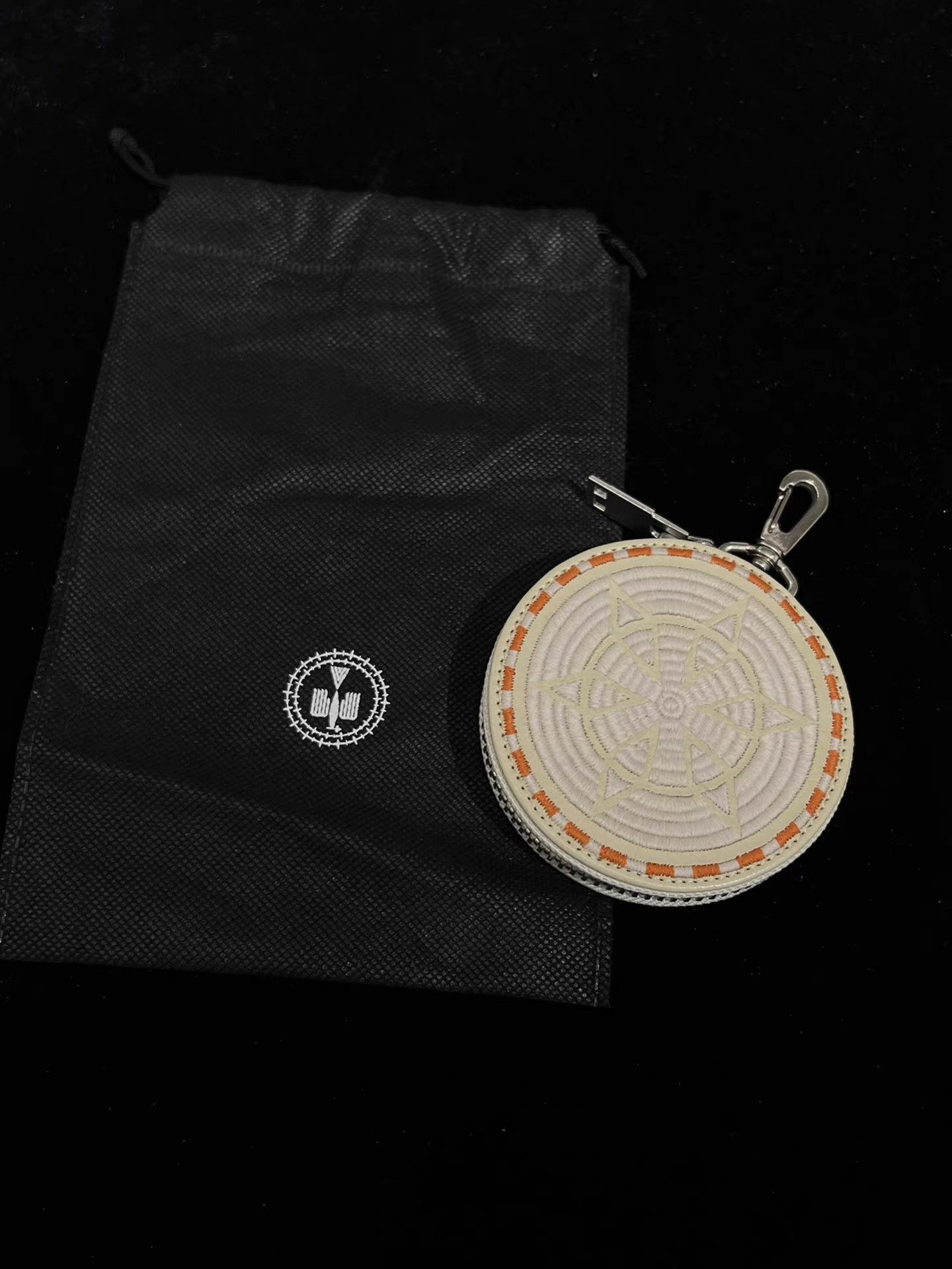 Blackmeans Blackmeans Embroidered Star Disc Coin Purse Archive Q13 Size ONE SIZE - 2 Thumbnail