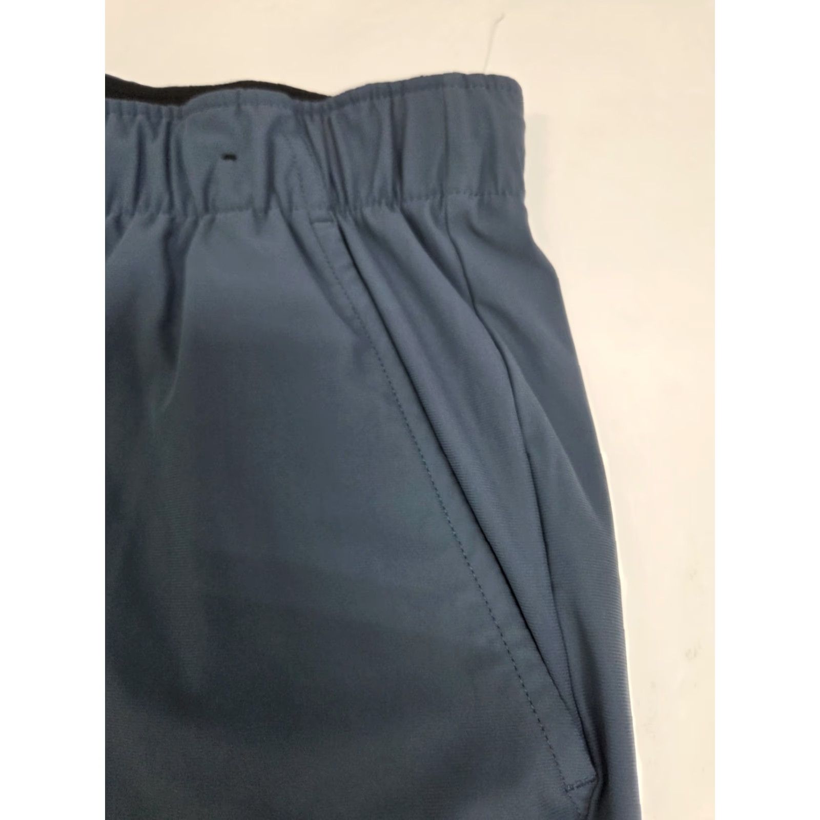 Vintage Glacier Mens Active Performance Pants Blue XL Drawstring Pockets Tapered Athletic 29in Inseam zip front back zip - Winter Summer Spring Fall Size US 36 / EU 52 - 6 Thumbnail