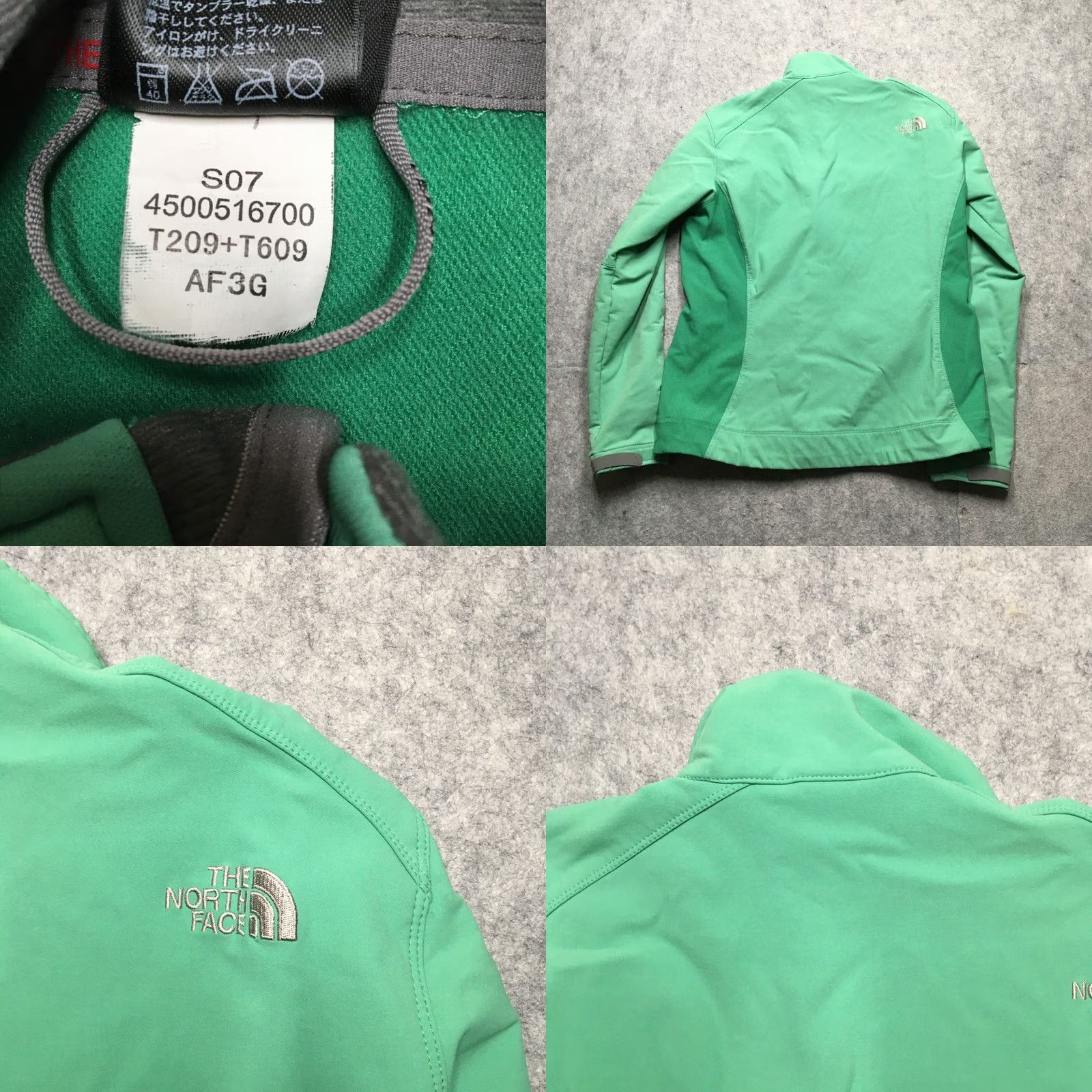 The North Face The North Face Apex Softshell Jacket Womens L Sea Foam Green Performance Hike Size L / US 10 / IT 46 - 8 Thumbnail