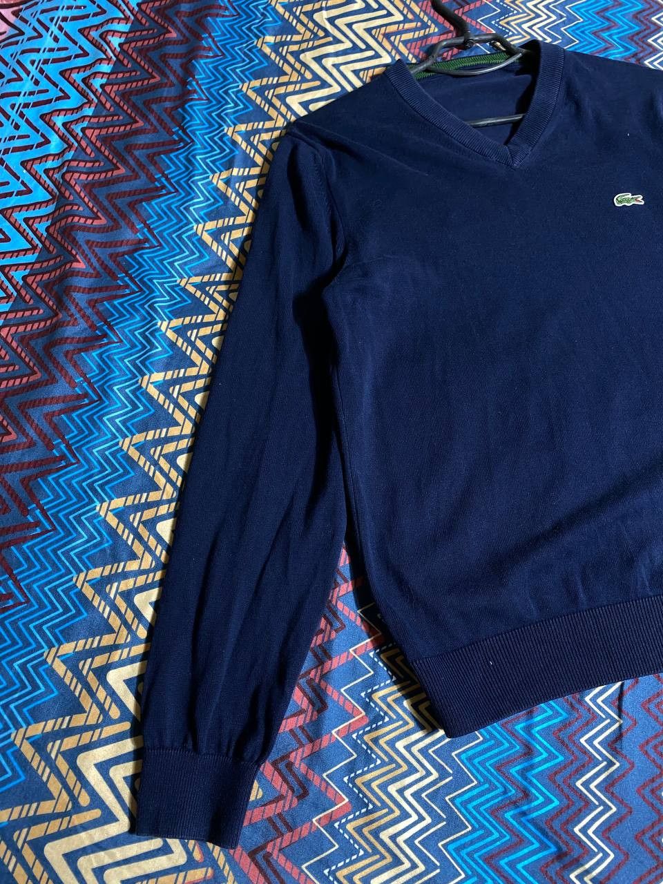 Lacoste Vintage Lacoste Boxy Crewneck Streetwear Luxury Hype Size US M / EU 48-50 / 2 - 12 Thumbnail