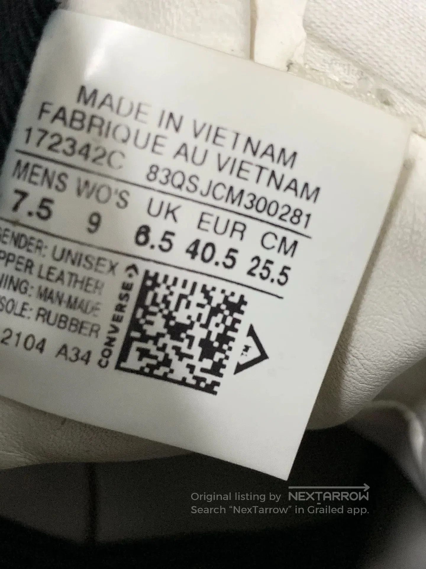 Rick Owens Drkshdw Rick Owens Converse Turbodrk Weapon Leather. Size US 7.5 / EU 40-41 - 9 Thumbnail